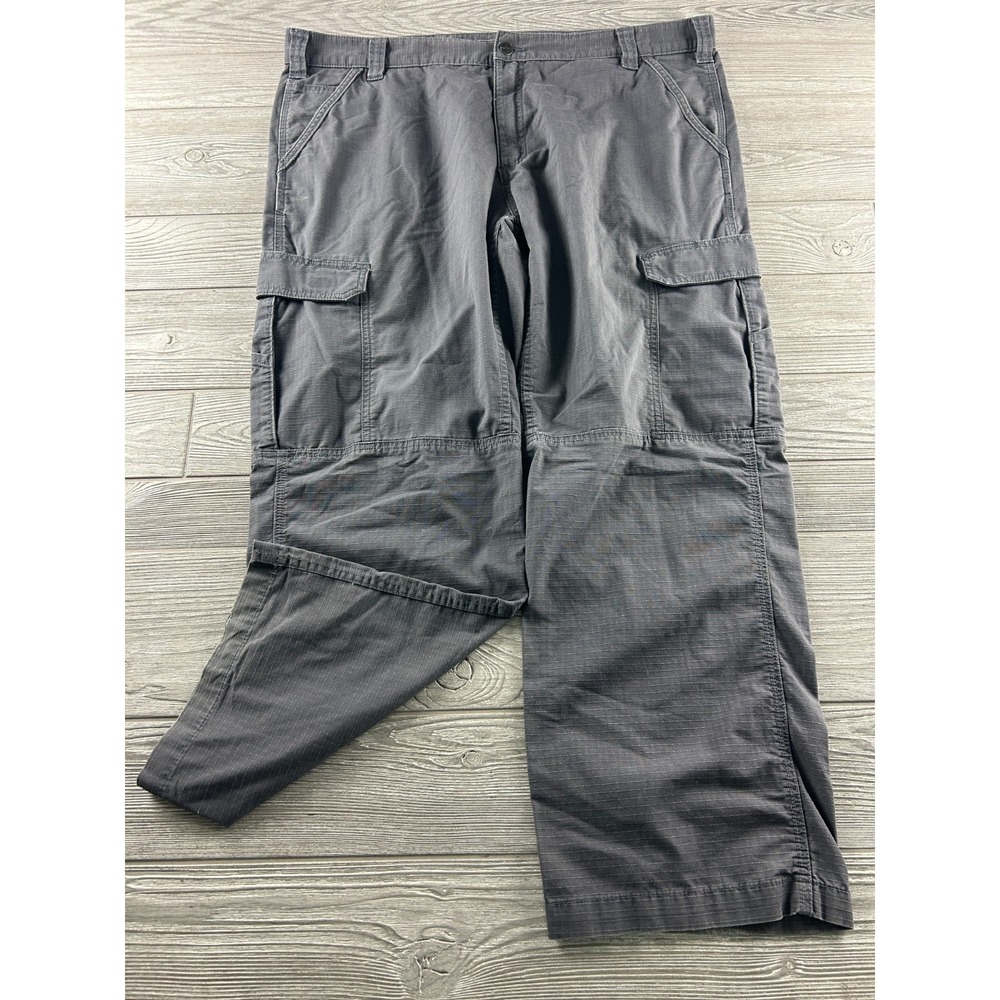 Carhartt Pants 42x30 Force Relaxed Fit Work Ripstop Cargo 104200-029 Gray